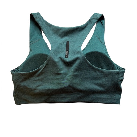 Reebok Women's Dark Teal Sports Bra - Picture 7 of 7